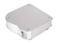 Silverstone Tek EB01S-E Aluminum 24-Bit/192kHz USB DAC Headphone Amplifier with XMOS XS1 TQ128 USB Decoder, Silver