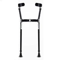 Walkers Lxn Lightweight Adjustable Axilla Under Arm Crutches,Telescopic Non-Slip 1 Pair
