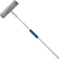 Unger Outdoor Window Scrubber and Squeegee Kit with 5ft Telescopic Pole, 12"