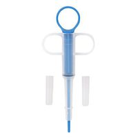 Pet Cat Capsule Tablet Dog Pill Gun Piller Pusher Syringe Doser Set (Blue)