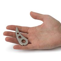 Stainless Steel Gua Sha, IASTM, Scraping Massage Tool - Facial, Neck, Arms, Legs, Calves, Plantar Fasciitis (Pocket Size)