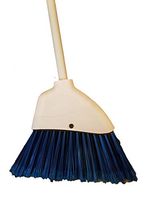 Angled Broom with Long-Handle for Sweeping Hardwood Floor, Tile, Marble and Linoleum, Great for De-Cobwebbing, Useful for Home Kitchen, Restroom and Porch 49.5 in.