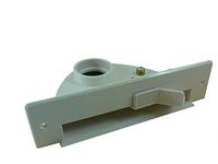 Central Vacuum VacPan - Automatic Dustpan for Built in Central Vacuum Systems - Under Counter or In-Wall Dust Pan for Central Vacuums - ALMOND/IVORY