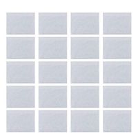 NUOBESTY 8Pcs Transparent Plastic Self-Sealing Documents Bag Clear Resealable Cellophane Cello Bags for Home Office