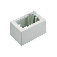 GraybaR Panduit JB1DWH-A 1-Gang Deep Outlet Box, White