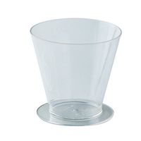 Dessert Cups, 2 3/4" diameter x 2 5/8" high capacity 120 ml. (4 Oz), sold as pack of 100