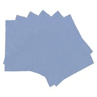 Toyvian 100pcs Microfiber Eyeglass Cleaning Cloths Lens Cleaner Wipes for Glasses Sunglasses Cell Phone Screen Camera Lenses 10x10cm(Blue)