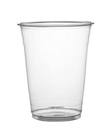 Fineline Super Sips 311698 PET Drinking Cup, 16 oz, Clear