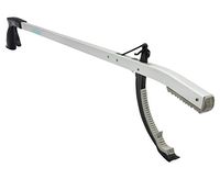 Vive Claw Reacher Grabber - 32" Extra Long - Extension Living Aid - Heavy Duty Sock Assist Tool, Fishing, Trash Garbage Picker, Garden Nabber- Compact Aluminum Elderly Pick Up Arm - Padded Grip