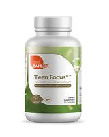 Zahler TeenFocus, Advanced Formula for Improved Focus & Concentration, Certified Kosher, 90 Capsules
