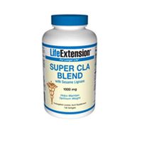 Super CLA Blend, 3000 mg, with Sesame Lignans, 120 Softgels by Life Extension (Pack of 4)