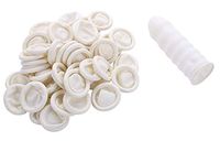 RuoFeng Latex Finger Cots for Electronic Maintenance Medicine Jewelry Cleaning Cosmetology and Other Applications (Pack of 1000)