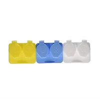 3-Pack Assorted Colors Flip-top Contact Lens Cases