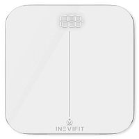 INEVIFIT Premium Bathroom Scale, Highly Accurate Digital Bathroom Body Scale, Precisely Measures Weight up to 400 lbs