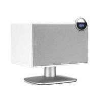 JAMO by Klipsch Speakers | DS-6 | Premium Wireless Bluetooth Speakers/Radio Bluetooth Speaker - Wireless Radio Speaker System, Vintage Speakers, Designer Bookshelf Speakers, PC/Desk (White)