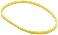 Sammons Preston Color-Coded Latex-Free Rubber Bands, 150 Extra Light Yellow Elastic Bands for Ergonomic Hand Exercisers, Elastic Resistance Bands for Grip Strength, Hand Therapy, Occupational Therapy