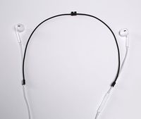 Zipi Magnetic Earbud Strap & Cord Organizer (Black)