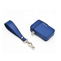 Chenjinxiangou01 Leather Creative Cigarette Case, 20 Sticks, Wristband Portable Ultra-Thin Leather Soft Box Cigarette Gift, Cigarette Box,Drop and Scratch Resistant (Color : Blue)