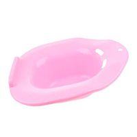 Hip Bath Tub Kit Sitz Bath Avoid Squatting for Pregnant Women Hemorrhoids Patients Maternity on The Toilet - Pink