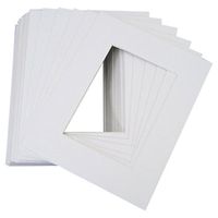 50 11x14 White Mats Matting for 8.5x11