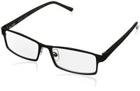 Foster Grant Sawyer Men's Multifocus Glasses, Black, 1.75