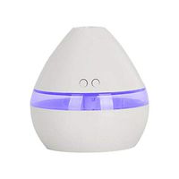 Aroma Diffuser Humidifier 300ml Wood Grain Aromatherapy Diffusers USB Night Light Aromatic Diffusers for Essential Oils Air Diffuser Vaporiser Anti Slip Base Room Diffusers