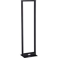 Black Box 38U 2-Post Rack, 19" x 15"D, 12-24 EIA Holes, 1000lbs