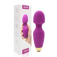 Electric Pleasure Magic Massager, Personal Handheld with Powerful Multi Speed,High Quality Silicone，Whisper Quiet, USB Rechargeable and Vibrator-Waterproof