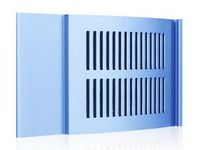 iStarUSA DD-300-DBLUE D Storm 3U Series Front Bezels - Blue