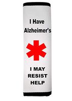Medical Alert Seat Belt Cover (Alzheimer's)
