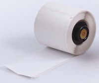 Label, White, Polyester, 4 In. W