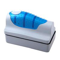 Voberry® Aquarium Magnetic Brush Glass Algae Scraper Cleaner Floating Curve