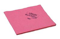 Vileda Professional 100254 QuickStar Microfiber Cloth Red (case of 100)