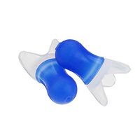 Jenny.Ben Noise Reduction Earbuds Hearing Protection Reusable Silicone Ear Plugs for Sleep Concert Musicians Bar Drummers Blue