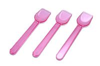 Yocup Transparent Gelato Spoon - 3000 Count (Pink)