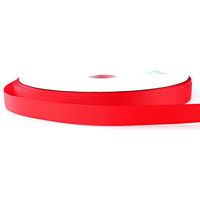 XKSIKjian's Gift Wrapping Supplies, 100 Yards Satin Ribbon Packing Card Christmas Craft Wedding Festival Birthday Party DIY Gift Wrap Decor - Red