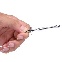 Stainless Steel Hollow Úrèthrǎ-l SóÚnd-ing Pěnís PlǗg Úrèthrǎl Dílǎtórs SóÚnding PlǗg Massage Toy for Advanced &Beginner (DB-104)