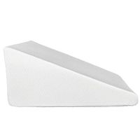 45D Wedge Memory Foam Support Pillow Massage Back Lumbar Improves Sleeping Reduces Pain & Improves Circulation Reading Playing Computer Games or Watching TV White