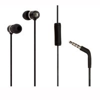 Kicker EB92MB Phenom Talk Micro Fit In-Ear Headset, Black