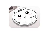 Electronic Weighing Scale Charging Small Household Body Scale Adult Accurate Boy and Girl Dormitory Weight Loss Meter,White