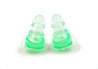 Jenny.Ben Music Noise Reduction and Comfortable earplugs Professional Music Filter earplugs Green