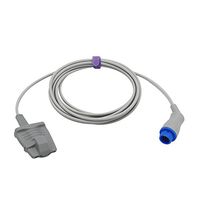 Compatible Mindray Spo2 Sensor Finger Soft Nellcor Tech 9.8 ft 12 Pins Connector