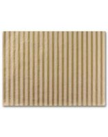 Tissue Paper, Gold Stripe