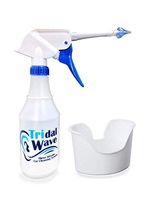 Ear Washer System - Home Solution for Safely Removing Built-Up Earwax and Preventing Future Earwax Buildup - Made by Tridal Wave (Tridal Wave with Ear Basin)