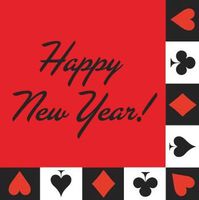 Card Night Happy New Year Lunch Napkins
