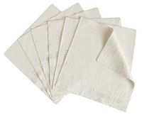 BloomSesame Natural Chamois Cleaning Cloth（6 Pack, 6x6 Inch） Lint Free Cleaner Cloths for Camera Lenses, Eyeglasses, Glasses, Screen, iPad, iPhone, Tablet, Cell Phone and More