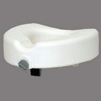 2 in 1 Locking 5" Raised or Elevated Toilet Seat Riser