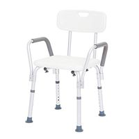 Seat & Roller Bar Covers Walker Disabled Walking Stand Adjustable Exercise Children's Walker Folding Easy to Carry Old Man Walking Stick Good Helper (Color : White, Size : 465770cm)