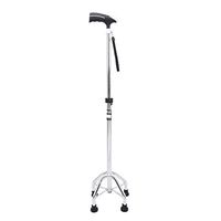 XIAOXIAO Older Walkers,Adjustable Four-Legged Aluminum Alloy Stable Walking Stick for Older Walkers