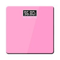 HIOD Digital Bathroom Scale/Electronic Weighing Scale - Ultra Slim 180KG - Glass Platform Solid Color Minimalist Style,A